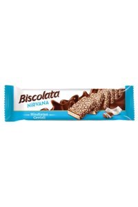 Biscolata Nirvana Hindistan Cevizli Gofret 10x100 gr