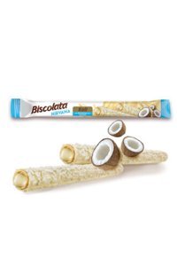 Biscolata Nirvana Hindistan Cevizli Rulo Gofret 10x22.5 gr