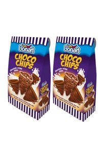 Bonart Choco Chips Çikolatalı Gofret 2x100 gr
