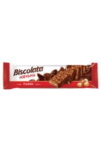 Biscolata Nirvana Fındıklı Gofret 10x100 gr