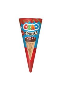 Ozmo Cornet Çilekli Gofret 10x25 gr