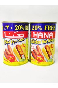 Hana Chicken Tavuk Uzun Sosis 2x270 gr