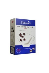 Filtermax 4 Numara Filtre Kahve Kağıdı 100'lü