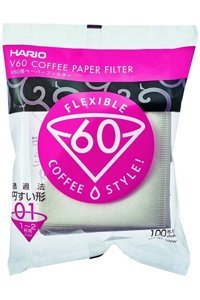 Hario 1 Numara Filtre Kahve Kağıdı 100'lü
