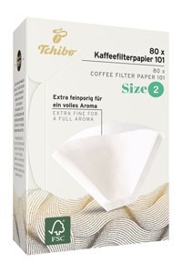 Tchibo 2 Numara Filtre Kahve Kağıdı 80'li