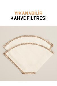 Halm 4 Numara Yıkanabilir Filtre Kahve Kağıdı Tekli