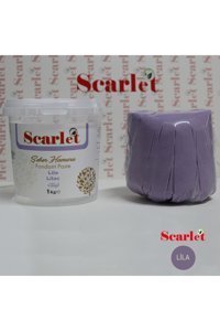 Scarlet Lila Şeker Hamuru 1 kg