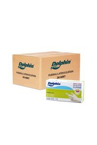 Dolphin Medium Hijyen Eldiveni 20x100 Adet