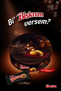 Ülker Biskrem Kakao Kremalı Bisküvi 15x40 gr