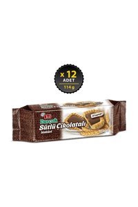Eti Burçak Sütlü Çikolatalı Bisküvi 12x114 gr