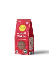 Monn Bio Organik & Vegan Kakaolu Karabuğdaylı Bisküvi 60 gr