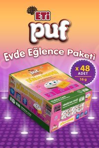 Eti Puf Hindistan Cevizli Bisküvi 48x16 gr