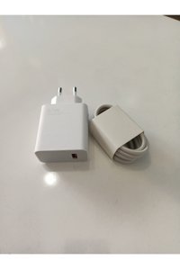 Apieu Redmi Turbo Xiaomi Type C Kablolu 67 W Hızlı Şarj Muadil Şarj Aleti Beyaz