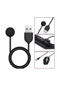 Conocer Xiaomi Mi Band 5-6-7 USB Kablolu Muadil Şarj Aleti Siyah
