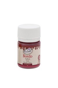 Dr. Gusto Bordo Yağ Bazlı Toz Gıda Boyası 7 gr
