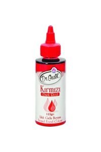 Dr. Gusto Kırmızı Sıvı Gıda Boyası 115 gr