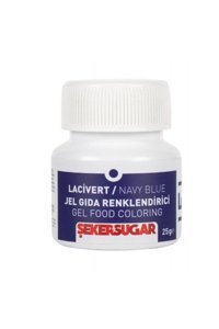 Şeker&Sugar Lacivert Jel Gıda Boyası 25 gr