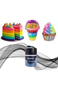 Pozitif Siyah Sıvı Gıda Boyası 20 ml