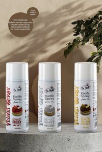 Pastry Planet Beyaz Kırmızı Sarı Sprey Gıda Boyası 3x400 ml