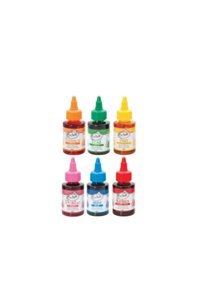 Dr. Gusto Kırmızı Mavi Pembe Sarı Turuncu Yeşil Sıvı Gıda Boyası 6x60 gr