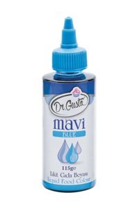 Dr. Gusto Mavi Sıvı Gıda Boyası 115 gr