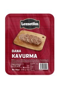 Lezzetlim Dana Kavurma Dilimli 150 gr
