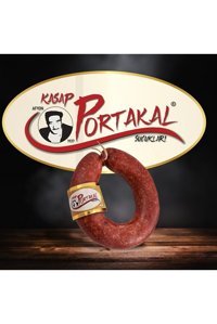 Kasap Portakal Sucukları Acısız Dana Sucuğu Kangal 2 kg