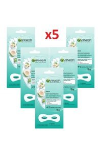 Garnier Nem Bombası Göz Altı Kağıt Maske 5×1 Adet