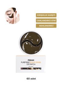 Pekah Black Snail Göz Altı Jel Maske 60 Adet