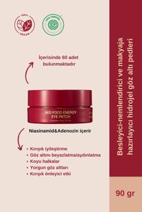 Yadah Red Food Energy Göz Altı Jel Maske 60 Adet