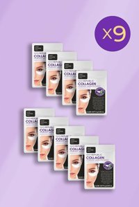 Skin Republic Kolajenli Göz Altı Kağıt Maske 9×2 Adet