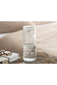 English Home Cartello Cam 700 ml Cam Kapaklı Başucu Sürahisi