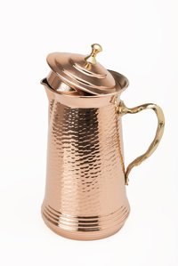 Dmt Copper Home Bakır 1.75 lt Bakır Kapaklı Sürahi