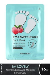 Tonymoly I'm Lovely Peach Nemlendirici Çorap Tipi Ayak Maskesi