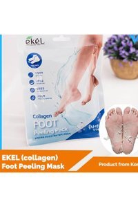 Ekel Natural Newyork Parıs Collagen Koku Çorap Tipi Ayak Peeling Maskesi