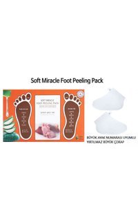 Mjkorean Ölü Deri-Çatlak Aloe Veralı Çorap Tipi Ayak Peeling Maskesi