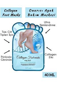 Halvey Çatlak Çorap Tipi Ayak Peeling Maskesi