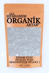 Glş Şifahanem Organik Aktar İyotsuz Kristal Epsom Tuzu Paket 1 kg