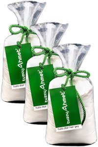 Çankırı İyotsuz Kristal Kaya Tuzu Paket 3x1 kg