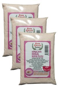 Rıza Efendi Tuzları İyotsuz Toz Himalaya Tuzu Paket 3 kg