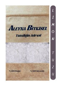 Aleyna Bitkisel İyotsuz Kristal Limon Tuzu Paket 50 gr
