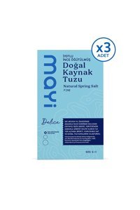 Mayi Tuz İyotlu Toz Kaynak Tuzu Paket 3x600 gr