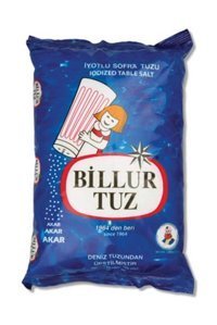 Billur Tuz İyotlu Toz Sofra Tuzu Paket 1.5 kg