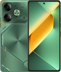 Tecno Pova 6 256 GB Hafıza 8 GB Ram 6.78 inç 108 MP Çift Hatlı AMOLED Ekran Android Akıllı Cep Telefonu Yeşil