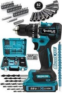 Assur Plus 850 W 12 V Darbeli Şarjlı Akülü Matkap