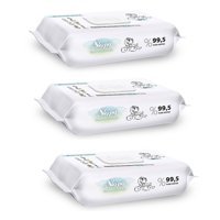 Sleepy Bio Natural 40 Yaprak 3'lü Paket Islak Mendil