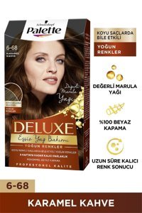 Palette 6.68 Karamel Kahve Krem Saç Boyası