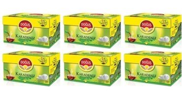 Doğuş Karadeniz Demlik Poşet Çay 6x100 Adet