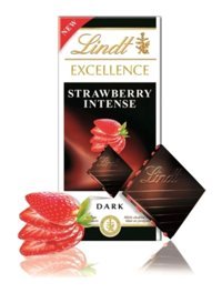 Lindt Çilekli Çikolata 100 gr