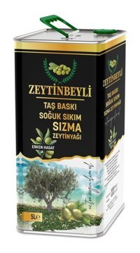 Zeytinbeyli Teneke Sızma Zeytinyağı 5 lt